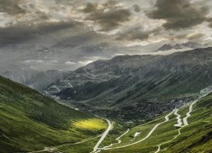 Trek Oberalp pass - Furka pass ve Švýcarsku k pramenům čtyř řek