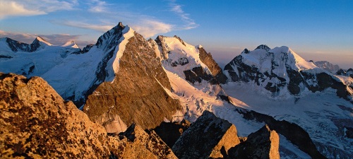 Výstup na vrchol Piz Trovat ve Švýcarsku