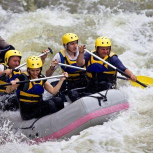 Divoká voda je tady v horských oblastech samozřejmostí