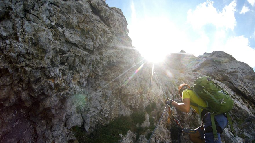 ferrata HTL, foto: Lukáš Ondrášek