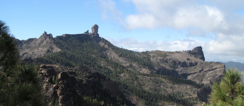Výstup k Roque Nublo na Gran Canarii