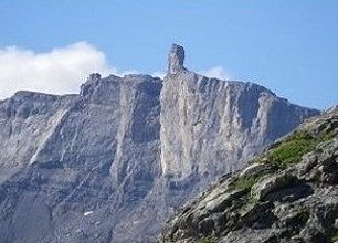 Výstup na Ďáblovu kuželku neboli Sommet des Diablerets ve švýcarských Alpách