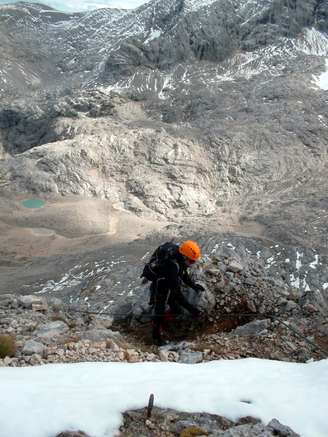 Z ferraty jsou krásné výhledy, foto: M.Marková Z ferraty jsou krásné výhledy, foto: M.Marková