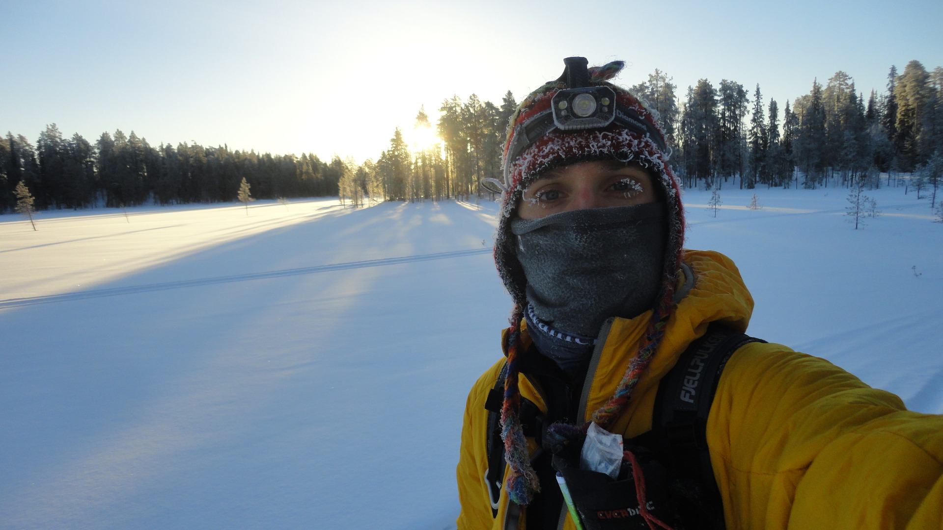 Selfie zpoza polárního kruhu