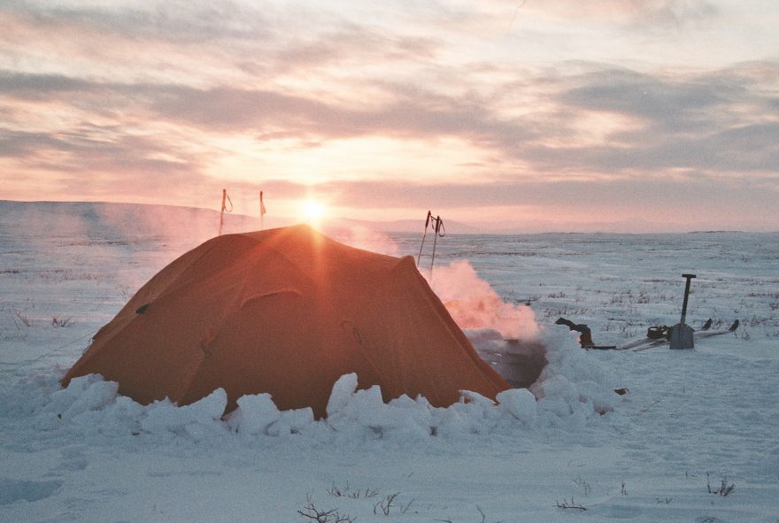 poslední dotyk slunce, Polární Ural, Rusko