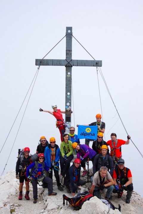 Petra Miškovská, Vrchol Alpspitze