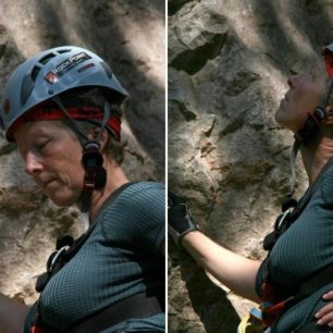 Simona Kozáková, Pod ferratou