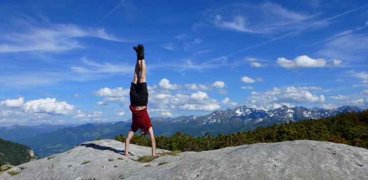 Jan Laštůvka, Aktivní dovolená v oblasti Dachsteinu
