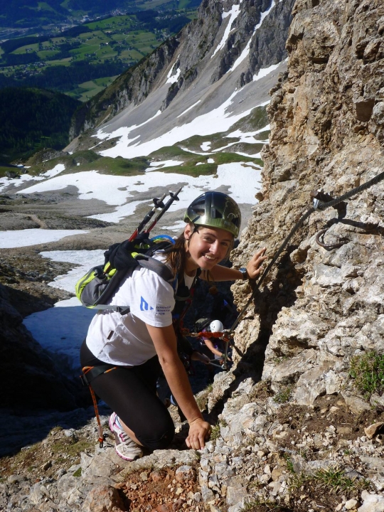 Jan Laštůvka, Ferrata Jubiläums-Klettersteig