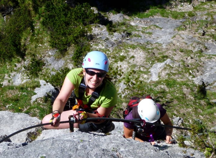Jan Laštůvka, úsměvy na feratě