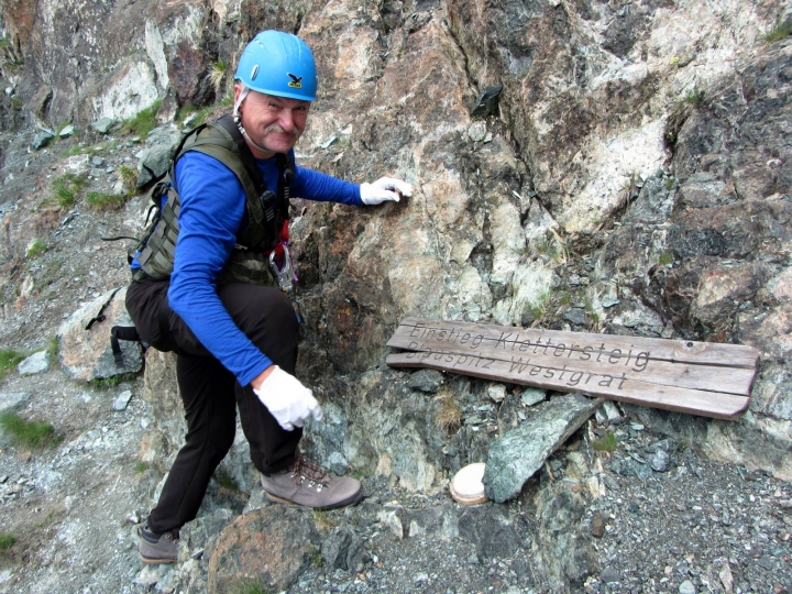 Zdeňka Müllerová, Blauspitz klettersteig