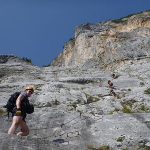 Martina Wybraniecová, Lago di Garda - ferrata Che Guevara