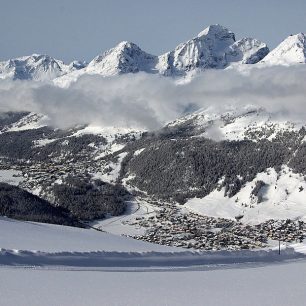 Trať se upravuje pouze pro jízdu na saních