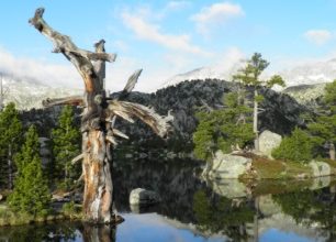 Trek v Pyrenejích - okolo jezer v Národním parku Aigüestortes i Estany de Sant Maurici.