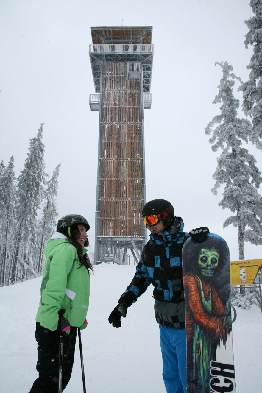 Rozhledna, Ski&Bike Špičák