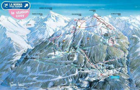 Lyžařské středisko La Norma, Francie (foto: Archiv CK Beta Tour)