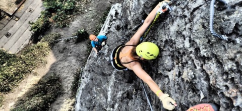 Ferata Hladový poutník v Pastýřské stěně