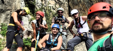 Ferata Spolčení hlupců v Pastýřské stěně