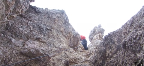 Klettersteig zur Büllelejochhütte